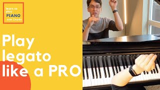 How to Play Legato on the Piano like a PRO [upl. by Anaerda]