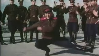 Soviet Army Dancing to Hard Bass REMASTERED HD [upl. by Bloch88]