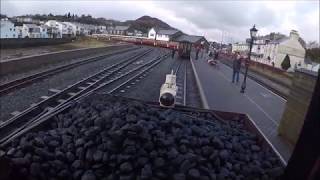 Footplate Ride On Blanche Ffestiniog Railway [upl. by Anitsrhc]