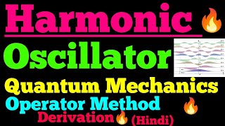 harmonic oscillator quantum mechanics [upl. by Jaimie327]