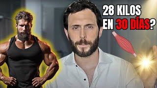 28 KILOS en 30 DÍAS ENTRENADOR REACCIONA  Dr La Rosa [upl. by Ahsiemak]