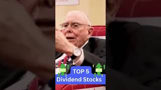 5 BEST DIVIDEND Stocks To Buy And Hold Forever [upl. by Wilfrid]