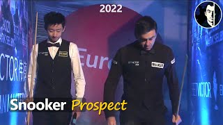 One to Watch Wu Yize vs Ronnie OSullivan  2022 European Masters ‒ Snooker [upl. by Jestude17]