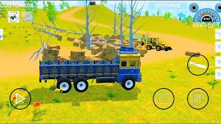 loding truck And JCB bolero4x4 cardriving gamingvideos jcb trector [upl. by Yasdnil865]