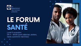 FORUM SANTE suite DU 11 NOVEMBRE 2024 [upl. by Bayly]