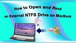 How to OpenReadWrite BitLocker NTFS drive on MacBook [upl. by Ynots]