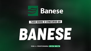 CONCURSO BANESE  PLANEJAMENTO DE ESTUDO [upl. by Notwen544]