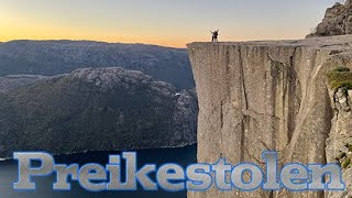 043 Roadtrip Norwegen Preikestolen Wanderung [upl. by Aehc933]