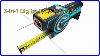 REVIEW 2024 3in1 Digital Tape Measure ESSENTIAL details [upl. by Mattson]