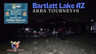 AZ BASS Nation Kayak Tournament6  Bartlett Lake AZ kayakbassfishing bass bassfishing [upl. by Anayeek]