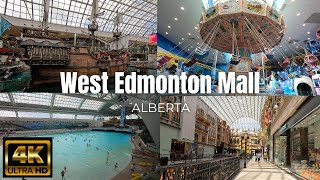 West Edmonton Mall  Galaxyland  Walking Tour  Edmonton Alberta Canada [upl. by Wilmer]