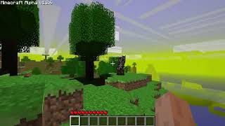 Minecraft Alpha 126 corrupted [upl. by Rafiq297]