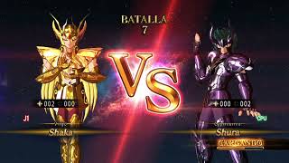 Saint Seiya Hades  Shaka Virgo vs Shura Capricornio Hardest AI Caballeros del Zodiaco Alma Soldados [upl. by Siloam]