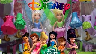 Disney Fairies Tinker Bell amp Periwinkle Share N Wear toy Unboxing [upl. by Nywnorb]