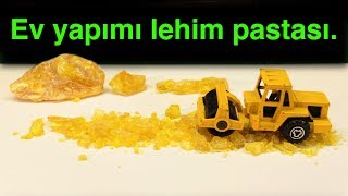 Ev yapımı lehim pastası sıvı  flux [upl. by Pittel]