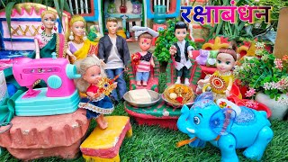 Barbie Routine in Indian villagegudiya wala Epi217Barbie barbiebarbie ki kahani [upl. by Aruabea]