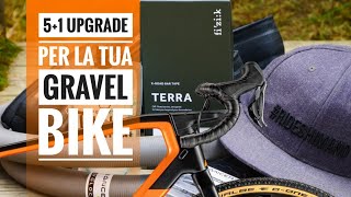 5 upgrade INDISPENSABILI per la tua bici GRAVEL  un bonus stile [upl. by Sherar]