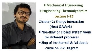 Energy Interaction Heat amp Work  Chapter2  Engineering Thermodynamics  L12  GATE amp ESE [upl. by Nuahs39]