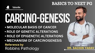 Carcinogenesis  Molecular Basis of Cancer  Role of Genetic amp Epigenetic alternations in Cancer [upl. by Ikim]