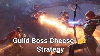 Watcher of Realms Guild Boss Cheese Strategy [upl. by O'Donovan]