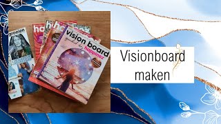 Hoe ik mijn Vision Board maak met het Happinez Boek [upl. by Hameean]