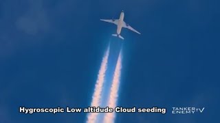 Hygroscopic Cloud Seeding and iridescence by aluminum [upl. by Ynove840]