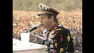 Elton John  Someone Saved My Life Tonight Central Park 1980 [upl. by Ailenroc]