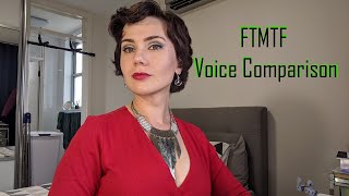 FTMTF Voice Comparison [upl. by Veneaux]