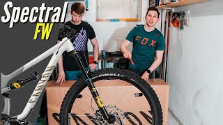 2023 Canyon Spectral FW 29 I Wir packen es aus 📦 Unboxing [upl. by Olnee]