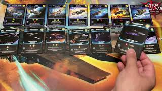 Star Trek Star Realms Content Overview with Comparison to Original Star Realms Set [upl. by Skipton]