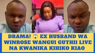 🤭EXHUSBAND WA TV PRESENTER WINROSE WANGUI KWANIKA NDETO CIIGIE DIVORCE YAO [upl. by Milly]