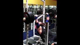 Robert Oberst 455 steep incline press [upl. by Romina]