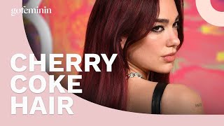 Cherry Coke Hair Diese Trendhaarfarbe tragen nun alle [upl. by Heidy]