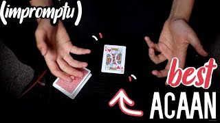 BESTER IMPROMPTU ACAAN  Kartentricks mit Auflösung [upl. by Adnilab782]