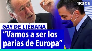 Gay de Liébana quotEmpiezo a creer que el Gobierno quiere hundir la economíaquot [upl. by Sabu]