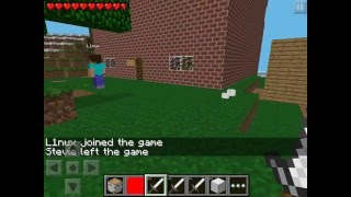 Minecraft PE Multiplayer 061 server [upl. by Judi148]