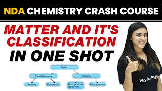 MATTER AND ITS CLASSIFICATION in One Shot  NDA Chemistry Crash Course [upl. by Yllom]