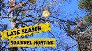 Late Season South Carolina Squirrel Hunting [upl. by Allecnirp747]