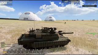 Falluga Arma 3 Battle Desert Warfare Tanks and Infantry [upl. by Ettelra]