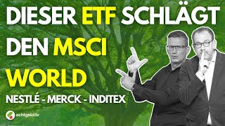 Dividende Qualität amp Wachstum Wie WisdomTree den MSCI World schlägt  Nestlé  Merck  Inditex [upl. by Conah]