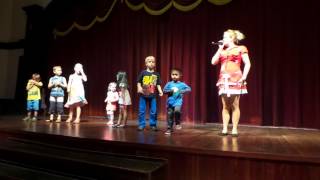 Ethan on stage of Iberostar Ensenachos kid show Cuba Dec 2015 [upl. by Echikson]