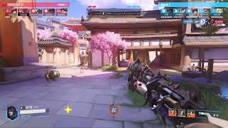 jq hanoka by NERFTHIS — Overwatch 2 Replay W5E48A [upl. by Novar]