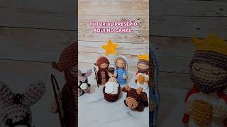 PRESEPIO AMIGURUMI CROCHÊ PASSO A PASSO DECORAÇÃO NATAL 2024 croche natal2024 presepio amigurumi [upl. by Emmye]