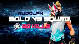 SOLO vs SQUADS 20 kills gameController vs Pc playersFortnite Mexico [upl. by Romeo548]