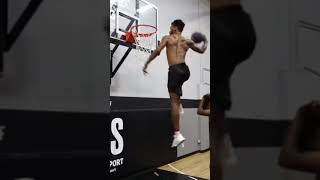 My first time dunking ibcourt shorts [upl. by Prentiss913]