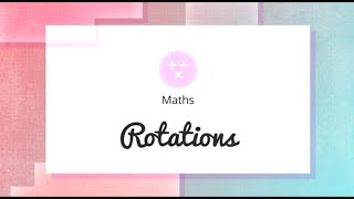 GCSE Maths  Rotations [upl. by Toland]