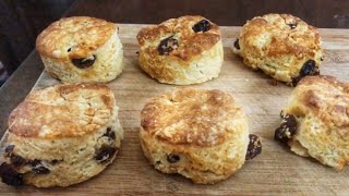 Air Fryer Butter Scones  English Biscuit Recipe [upl. by Ettennad]