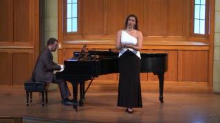 Sarah Saturnino Mezzo  Debussy Le promenoir des deux amants L 118 [upl. by Aurore]