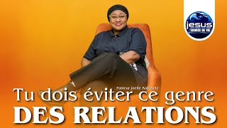 Pasteur joelle Kabasele  Tu dois Éviter ce genre des relations [upl. by Iverson305]