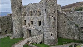 Harlech Castle Walkthrough [upl. by Gabbert]